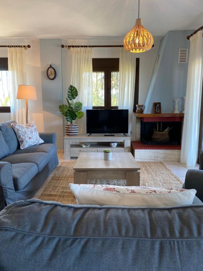 Sea View Villa Anastasia Ієрісос Екстер'єр фото